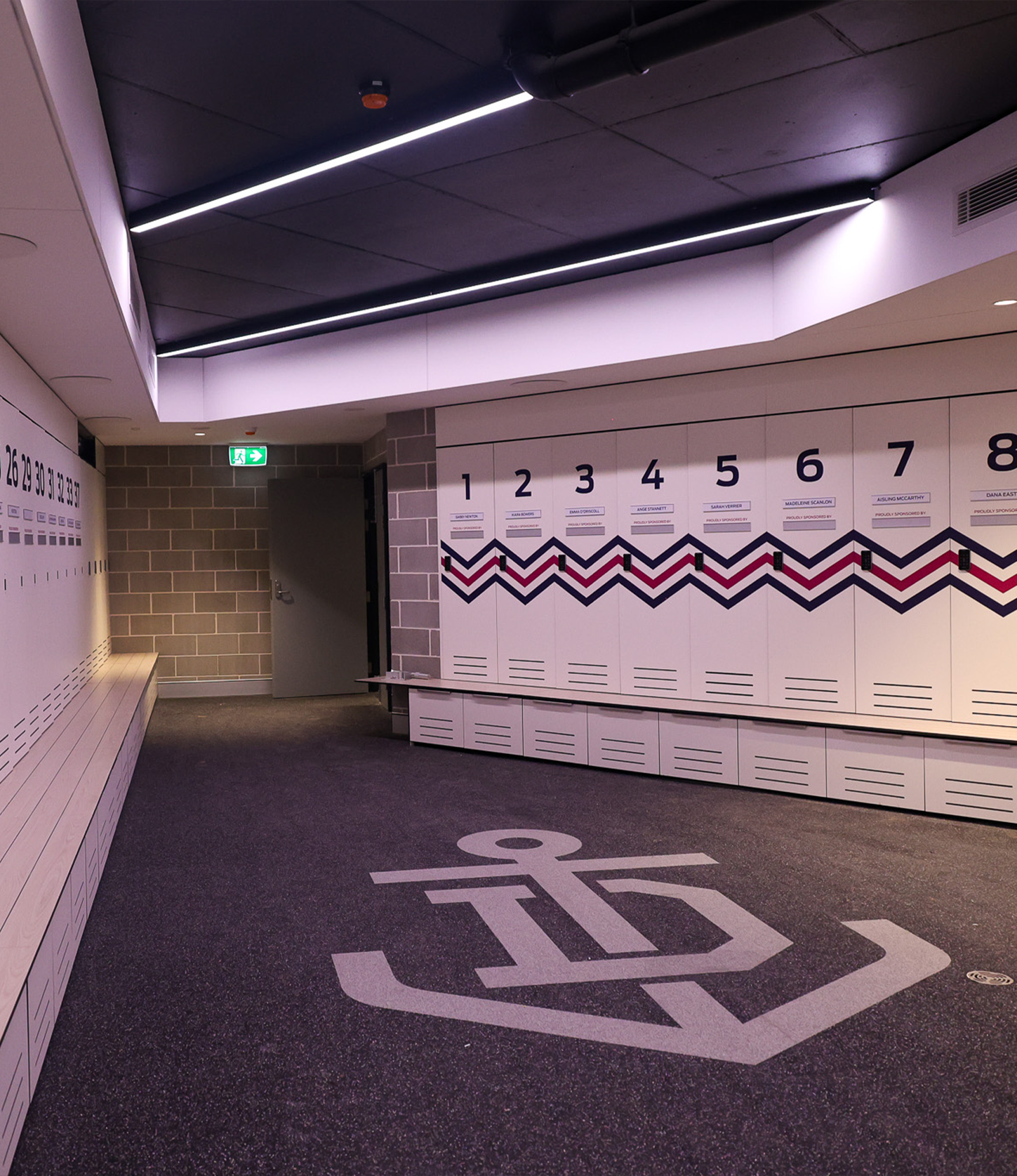 9 Dockers AFLW Changeroom | Sports & Recreation Projects Perth